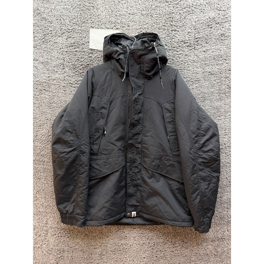 A Bathing Ape BAPE New Year 2021 Premium Hooded Down Jacket Black Size XL